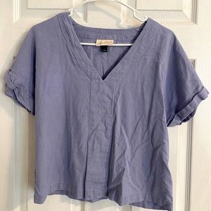 Universal thread top with slight crop